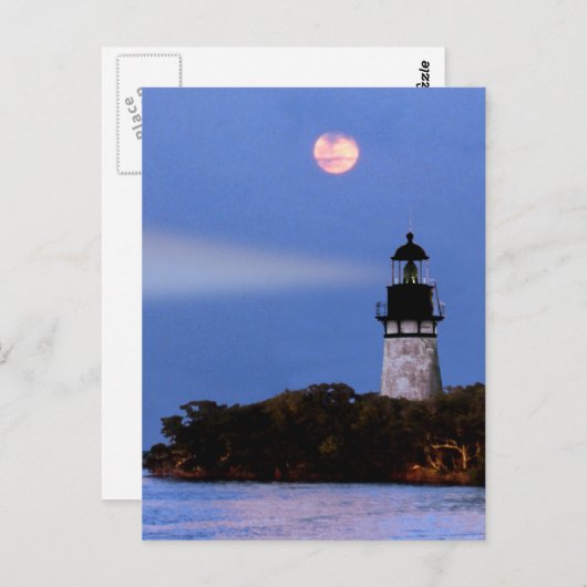 Het Punt van het baken Briefkaart (Voorkant / Achterkant)