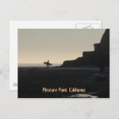 Het Punt van het genoegen, Californië Briefkaart (Voorkant / Achterkant)