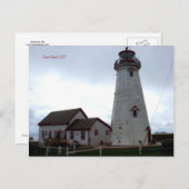 Het Punt van het oosten, briefkaart PEI (Voorkant / Achterkant)