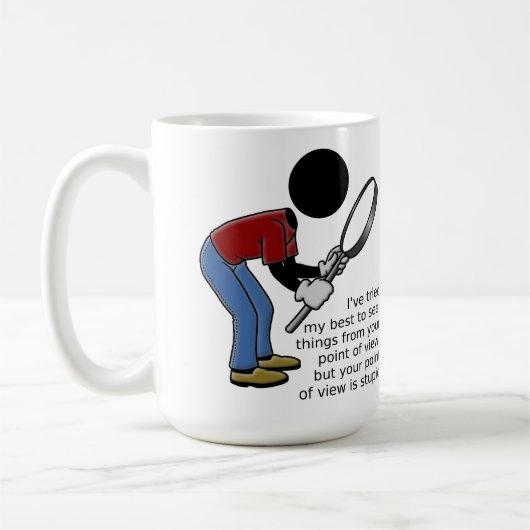 Het punt van Uitzicht is Stomme Mok (Links)