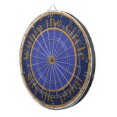 Het puntendart board dartbord (Voorkant Rechts)