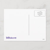 Het Puppy van de vakantie met het Briefkaart van (Achterkant)