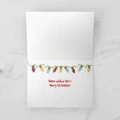 Het puppy van het Golden retriever van de vakantie Feestdagen Kaart (Binnen)