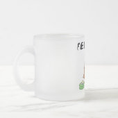 Het puppy voedt me T-shirts en Giften Matglas Koffiemok (Links)