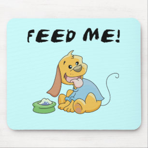Het puppy voedt me T-shirts en Giften Muismat