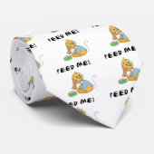 Het puppy voedt me T-shirts en Giften Stropdas (Opgerold)