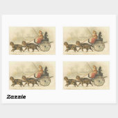 Het PUrfect Coach Briefkaart Rechthoekige Sticker (Vel)