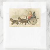 Het PUrfect Coach Briefkaart Rechthoekige Sticker (Tas)