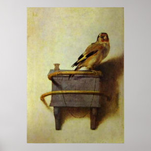 "Het Puttertje" schilderij reproductie Poster