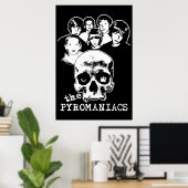 Het Pyromaniakas-Poster Poster (Thuiskantoor)