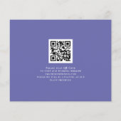 Het QR van de begroting besloot op Voorlopige spar (Achterkant)