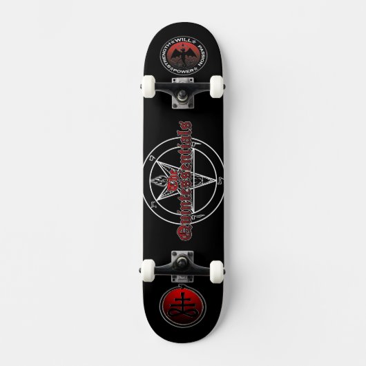 Het Quintessentials Logo Skateboard! Skateboard (Voorkant)