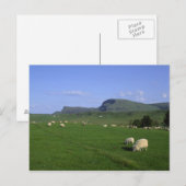 Het Quiraing-gebergte, eiland Skye, Hoogland, Briefkaart (Voorkant / Achterkant)
