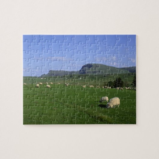 Het Quiraing-gebergte, eiland Skye, Hoogland, Legpuzzel (Horizontaal)