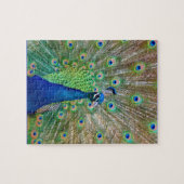 Het Raadsel van de pauw Legpuzzel (Horizontaal)