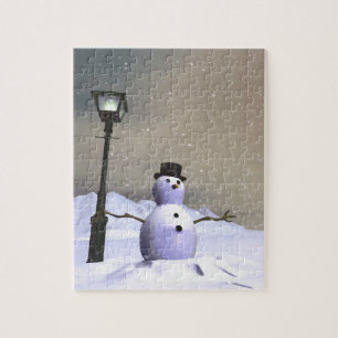Het Raadsel van het Man van de sneeuw Legpuzzel