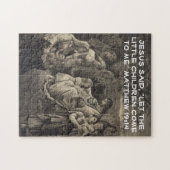 Het raadsel van Jesus Blessing Legpuzzel (Horizontaal)