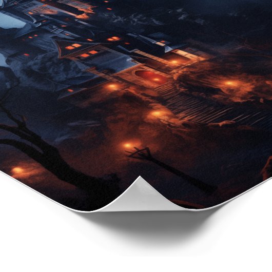 Het raadsel van kasteel Dracula #3 Poster (Hoek)