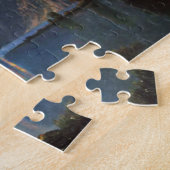 Het Raadsel van Tahoe van het Meer van Bierstadt Legpuzzel (Zijkant)