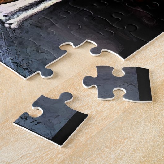 Het raam van de kobbler legpuzzel (Zijkant)