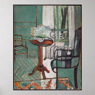 Het raam van Henri Matisse Poster