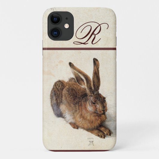 HET RABBIT-Monogram ( Young Hare ) Case-Mate iPhone Case (Achterkant)
