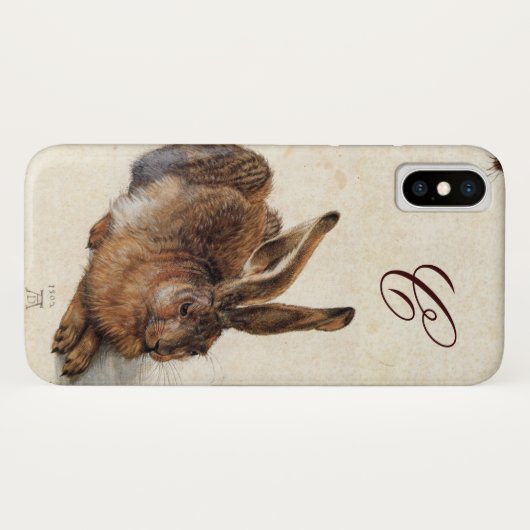 HET RABBIT-Monogram ( Young Hare ) Case-Mate iPhone Case (Achterkant (horizontaal))