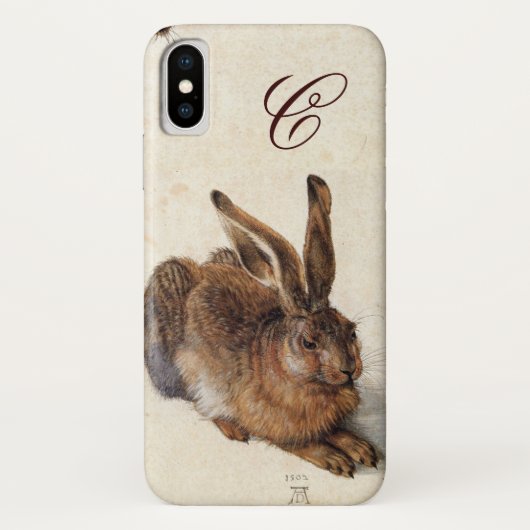 HET RABBIT-Monogram ( Young Hare ) Case-Mate iPhone Case (Achterkant)