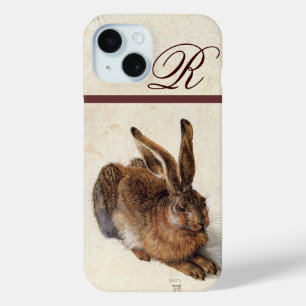 HET RABBIT-Monogram ( Young Hare ) iPhone 15 Case