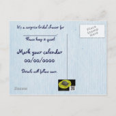 Het Raccoon van Itchin & van Scratchin sparen de D Aankondigingskaart (Achterkant)