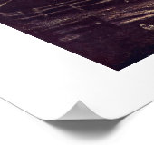 Het Racetrack of de dood op een Bleek paard Poster (Hoek)