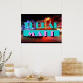 Het Rad Mall "MIAMI: Nights" 20 x 28" Poster (Keuken)