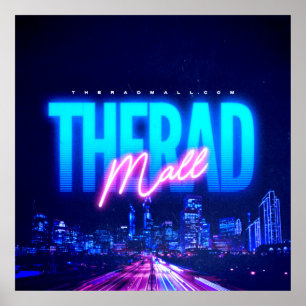 Het Rad Mall "Wave 6"-Poster (30 x 30 inch) Poster