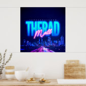 Het Rad Mall "Wave 6"-Poster (30 x 30 inch) Poster (Keuken)