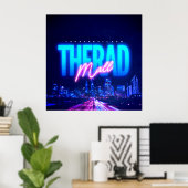 Het Rad Mall "Wave 6"-Poster (30 x 30 inch) Poster (Thuiskantoor)