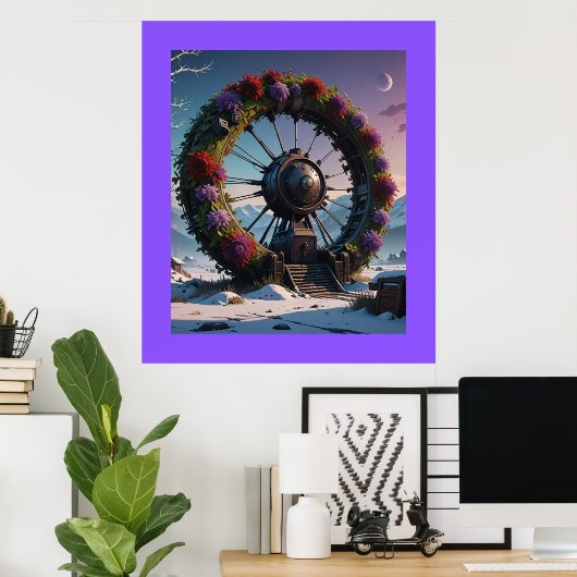 Het rad van fluisteringen poster (Thuiskantoor)