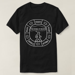 Het rad van overtuigingen t-shirt