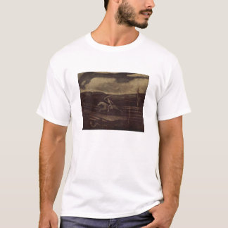 Het raderspoor (dood op een Bleek paard) T-shirt