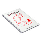 Het Radio Show Poster van het Lusje van de zaklant Notitieboek (Rechterzijde)