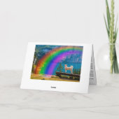 Het Rainboogbrug gedicht, ter nagedachtenis van ee Bedankkaart (Achterkant)