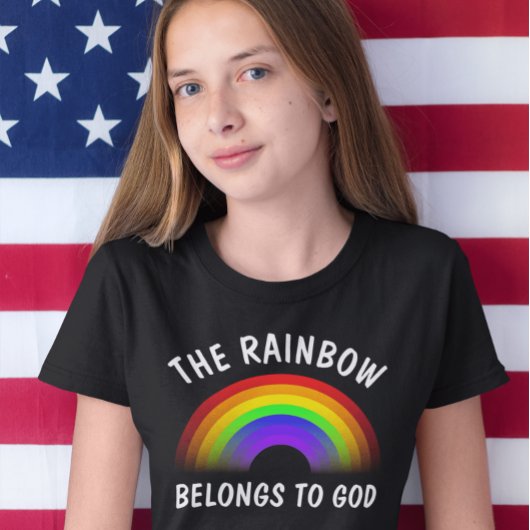 HET RAINBOW BEHOORT TOT GOD, Christelijke T-shirts