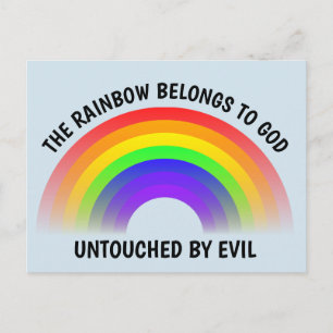 HET RAINBOW IS BEHOREN TOT GOD, ONTOUCHT DOOR DE E BRIEFKAART