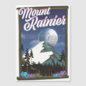 Het Rainier-vakantie-poster. (Voorkant)