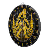 Het raken van Bullseyes en Bigfoot Dreams Dartbord (Voorkant Rechts)