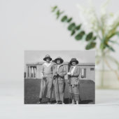 Het raken van de Verbindingen in Stijl: 1923 Briefkaart (Staand voorkant)