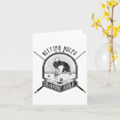 Het raken van gaten en verpletterende zolen Grappi Kaart (Gele Bloem)