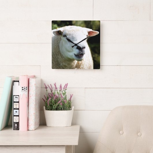 HET RAM VIERKANTE KLOK (Leeskamer)