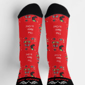 Het ras is ingeschakeld - blauw sokken (Top)