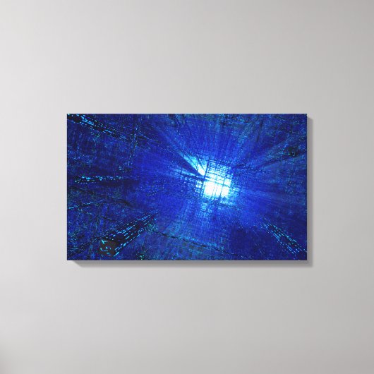 Het Raster (2016) Canvas Afdruk (Voorkant)