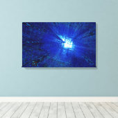 Het Raster (2016) Canvas Afdruk (Insitu (Houten vloer))